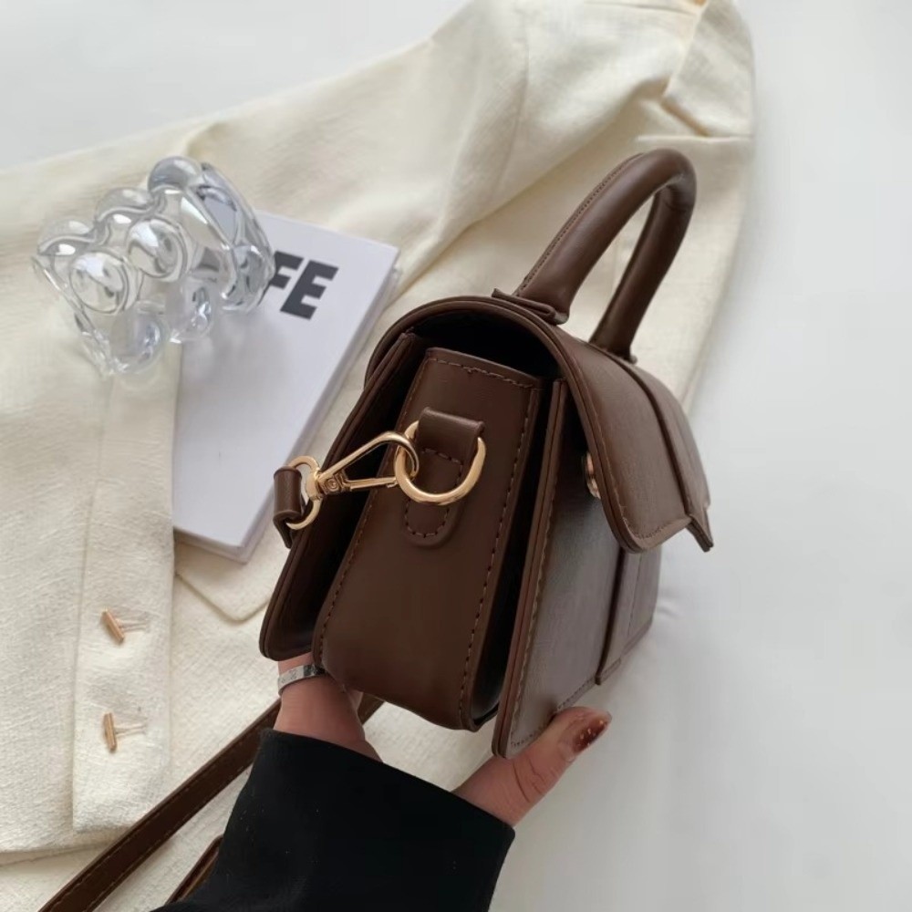 Women Bags Sale - カジュアルなPUレザーショルダーバッグ、スクエア型アンダーアームバッグ、クロスボディバッグ