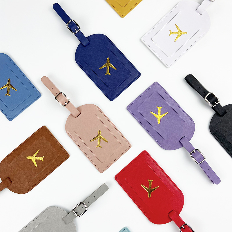 Women Bags Name - 男性と女性のためのカラフルな合成皮革の荷物タグ,名前のカード,トラベルバッグ