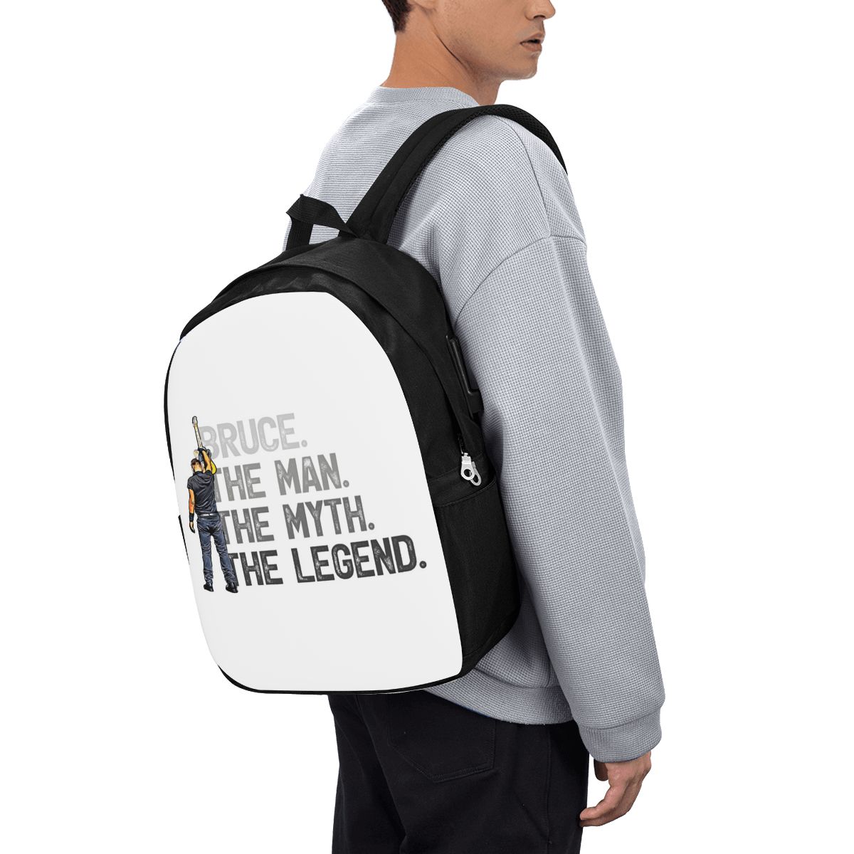 Women Bags For College - ブルース・スプリングスティーン バックパック トラベルノートブックバッグ コンピューター 大学生 スクールバッグ