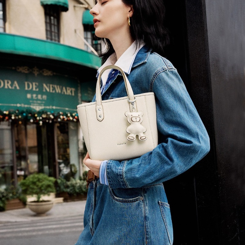 Women'S Elle Bags - NUC ELLE 2025 新型ファーストレイヤー牛革製アンダーアームバッグ 大容量通勤用クロスボディ ワンショルダー多機能クレセントバッグ