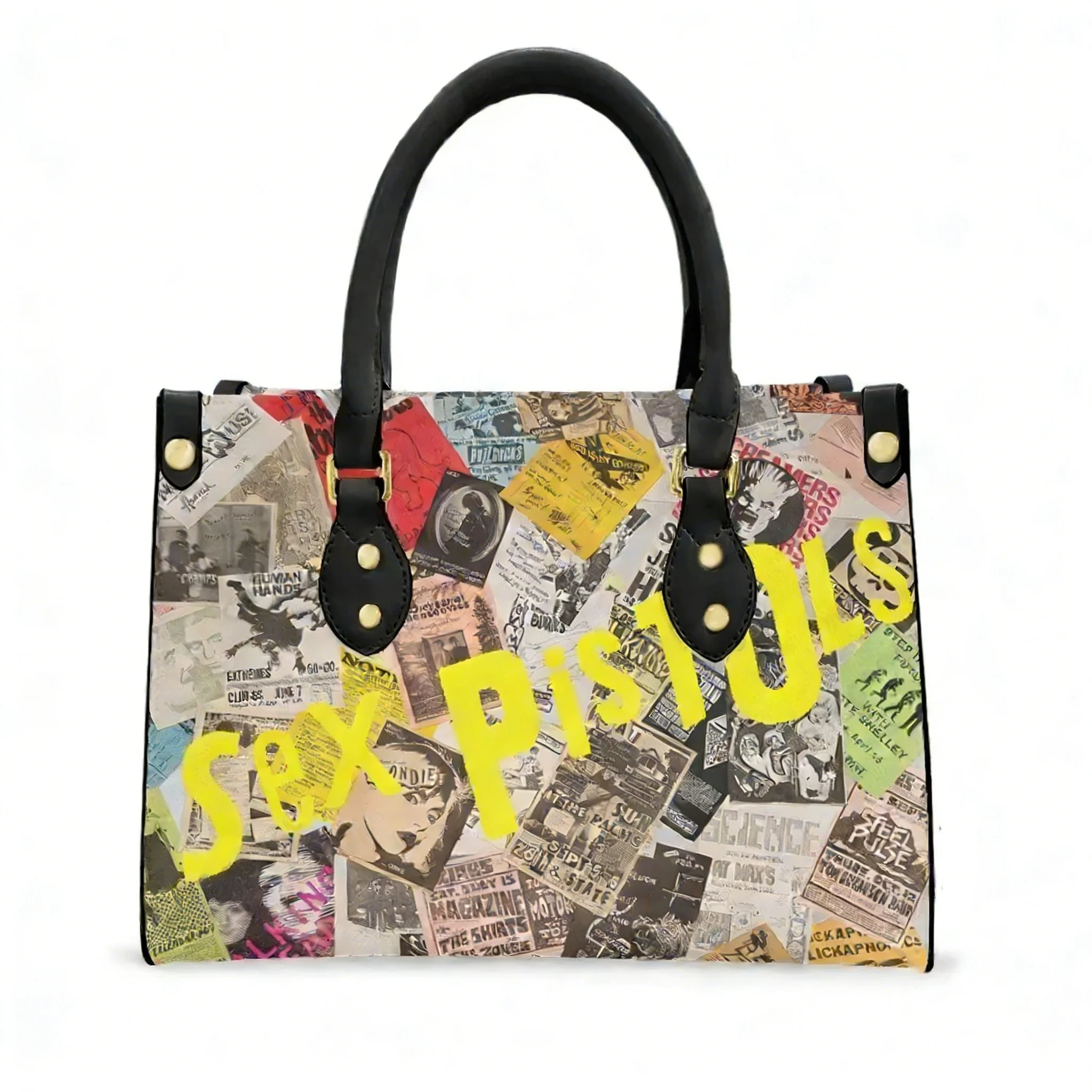 Women Bags In Uk - セックス・ピストルズ UK パンクロックバンド トートバッグ ハンドバッグ レディース