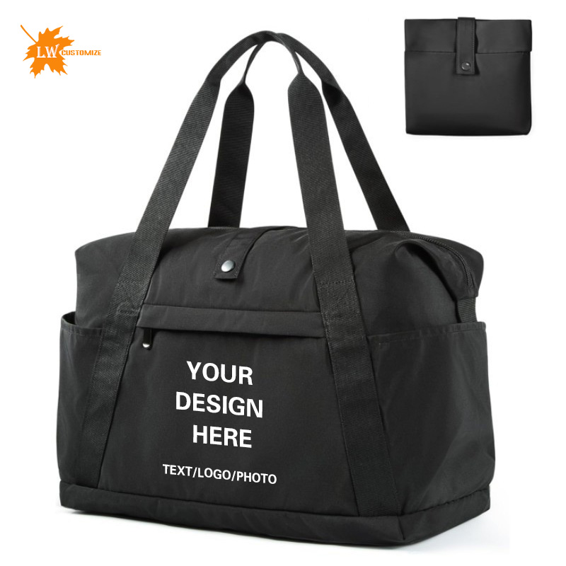 Women Bags Name - カスタマイズトラベルバッグ、ロゴ入り折りたたみ式短距離旅行バッグ、トートバッグ、名前入りパーソナライズバッグ