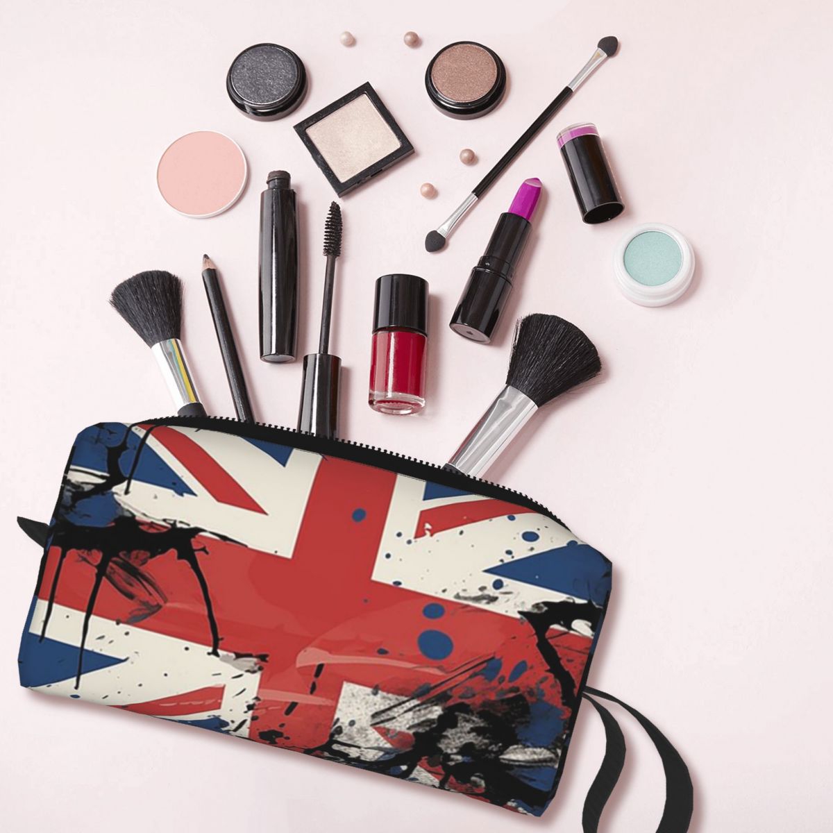 ユニオンジャック英国旗イギリス英国メイクアップバッグトイレタ - Women Bags In Uk のレビューと価格