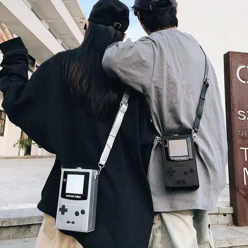 PU ゲームデザインクリエイティブクロスボディバッグニッチ多 - Women Bags Sale のレビューと価格