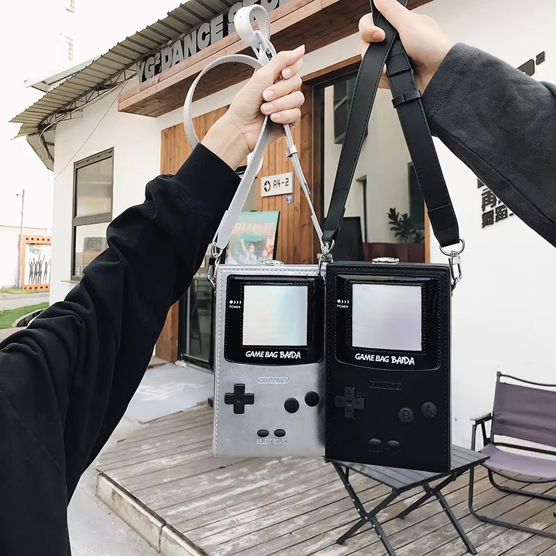 PU ゲームデザインクリエイティブクロスボディバッグニッチ多 - Women Bags Sale のレビューと価格