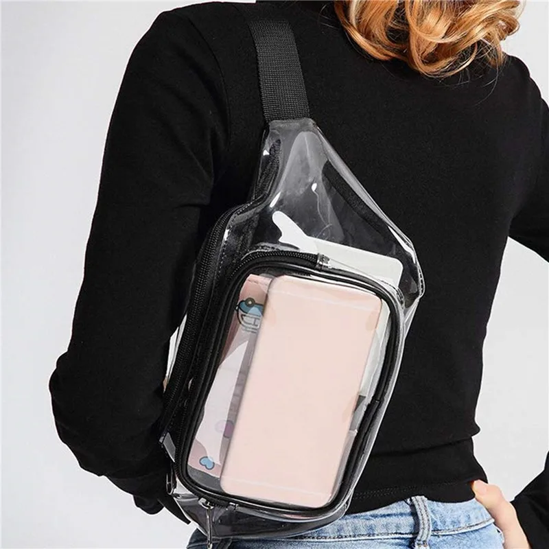女性用PVCウエストベルトバッグ、ファニーパック、ヒップバッ - Women'S Bum Bags のレビューと価格