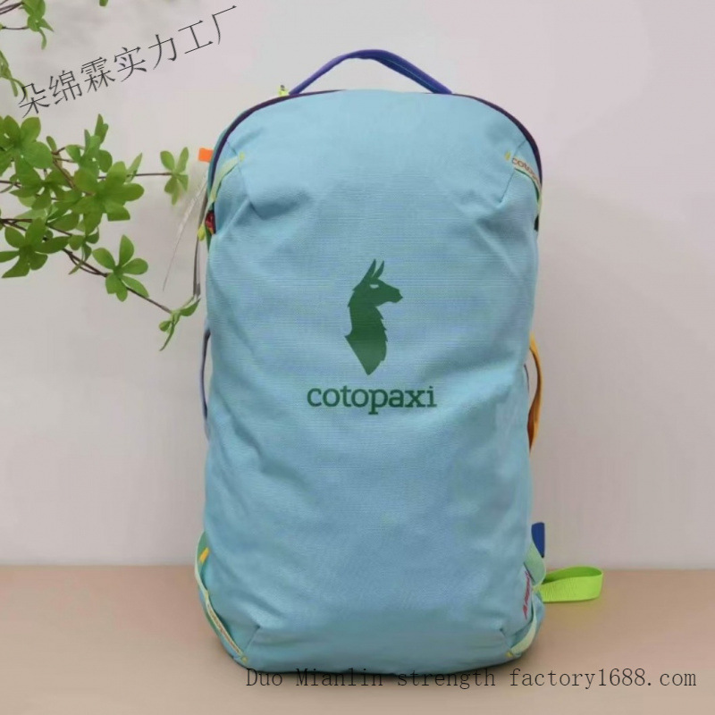 防水カラーブロックバックパック男性女性大容量旅行バッグアウト - Women Bags Large のレビューと価格
