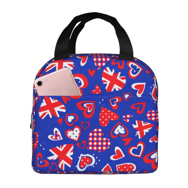 英国の国旗 断熱ランチボックス 女性用 英国国旗 保温保冷ラ - Women Bags In Uk のレビューと価格
