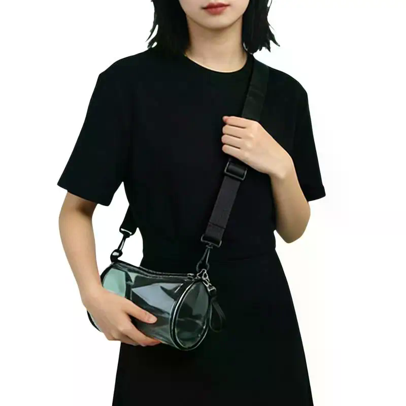 スタイリッシュな透明レーザークロスボディバッグ 女性用 シリ - Women Bags For Party のレビューと価格