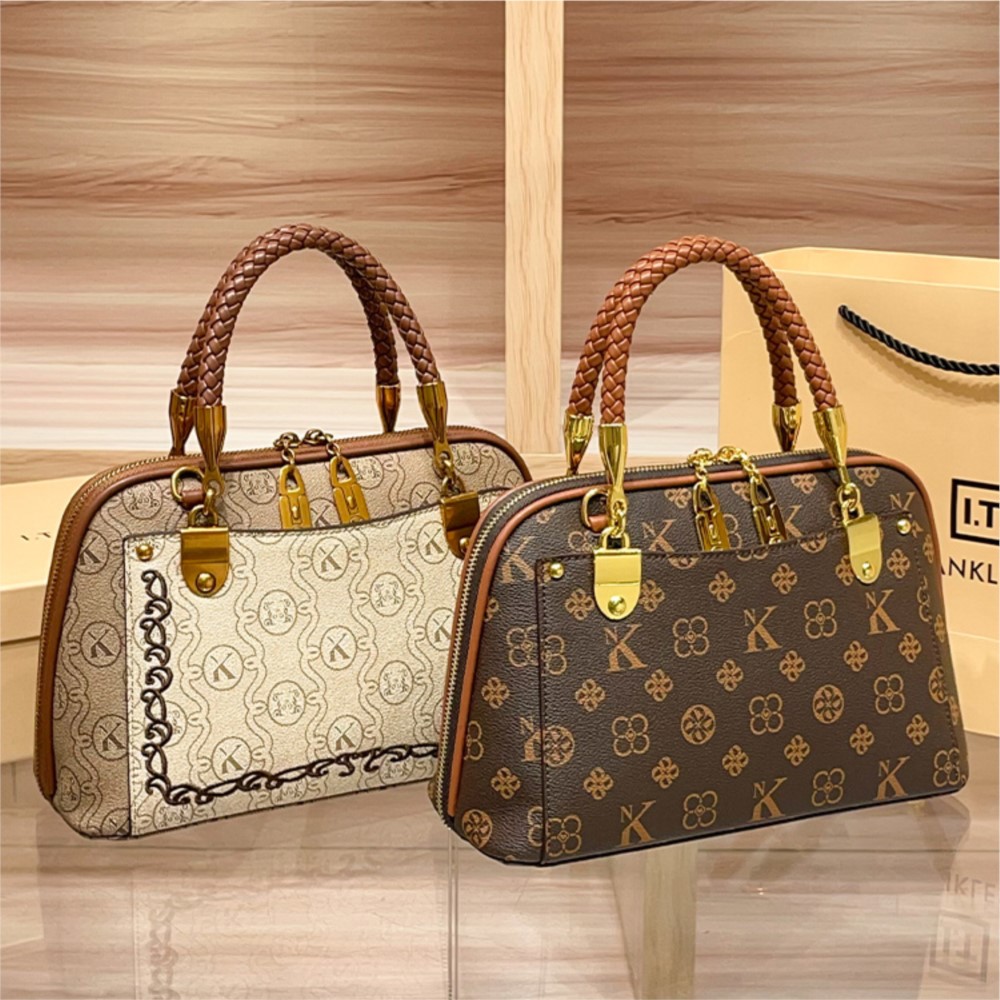 プレミアム品質のレザーショルダーバッグ（女性用）- 有名デザ - Women Bags Premium Brands のレビューと価格