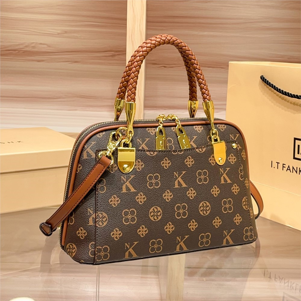 プレミアム品質のレザーショルダーバッグ（女性用）- 有名デザ - Women Bags Premium Brands のレビューと価格