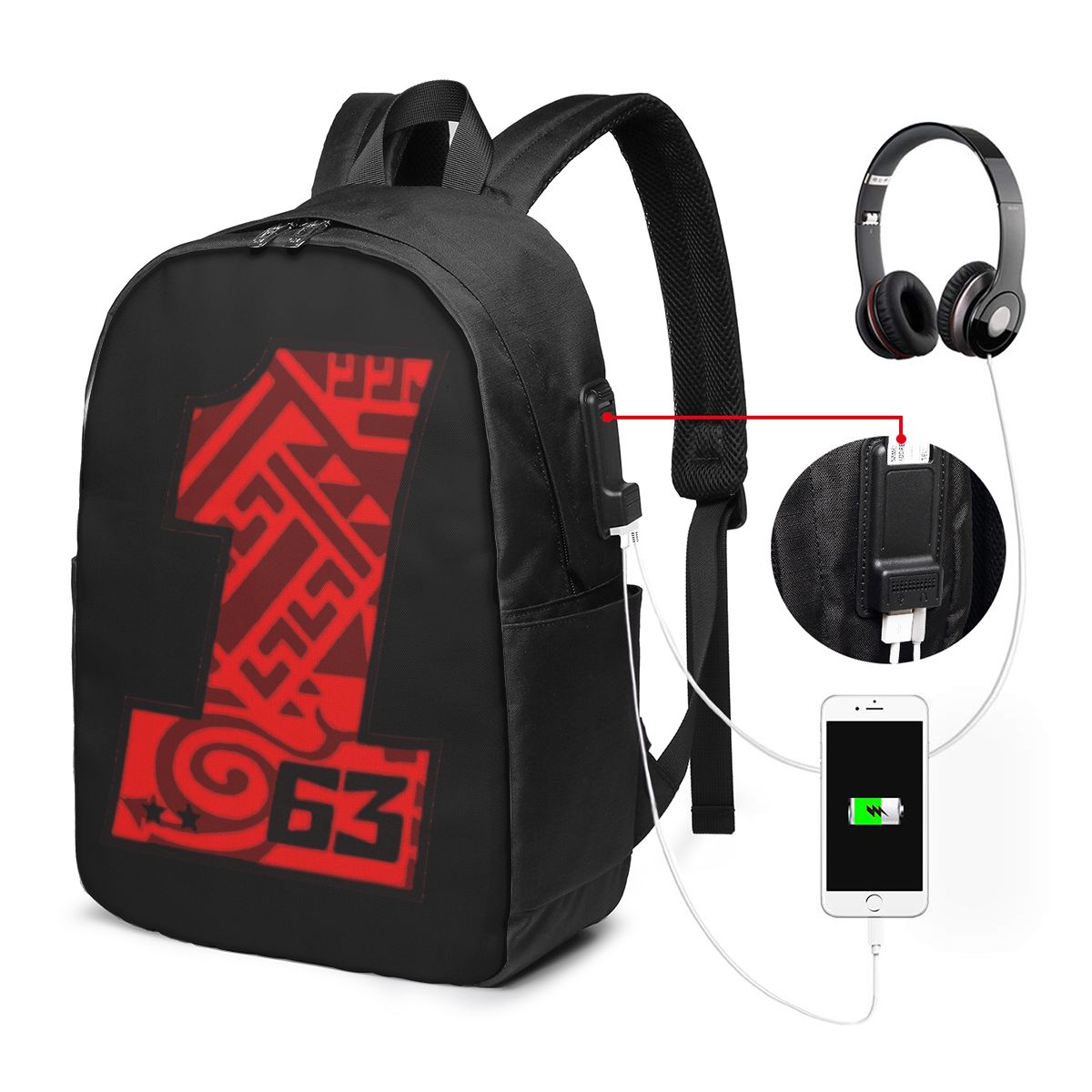 Pecco Bagnaia 63 バックパック旅行ノートブッ - Women Bags For College のレビューと価格
