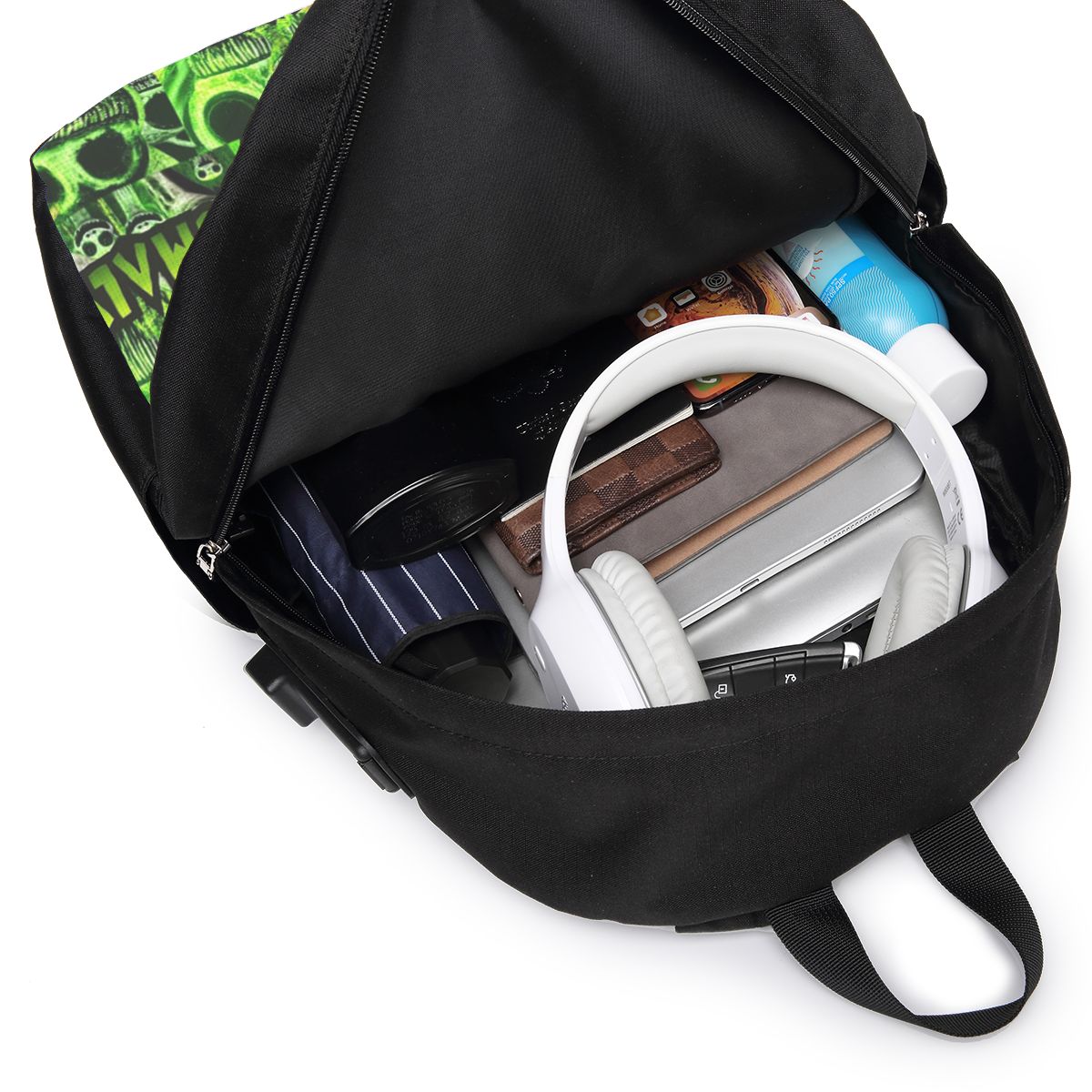 Zoonomaly 漫画スチームゲームバックパック旅行ノート - Women Bags For College のレビューと価格