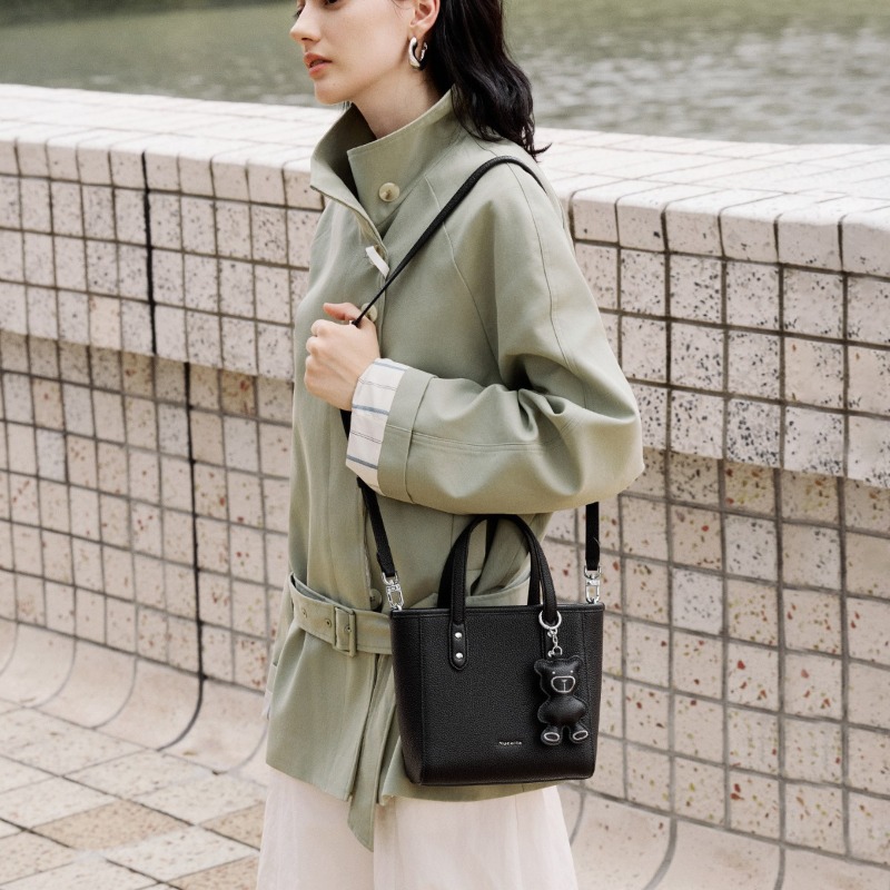 NUC ELLE 2025 新型ファーストレイヤー牛革製アン - Women'S Elle Bags のレビューと価格