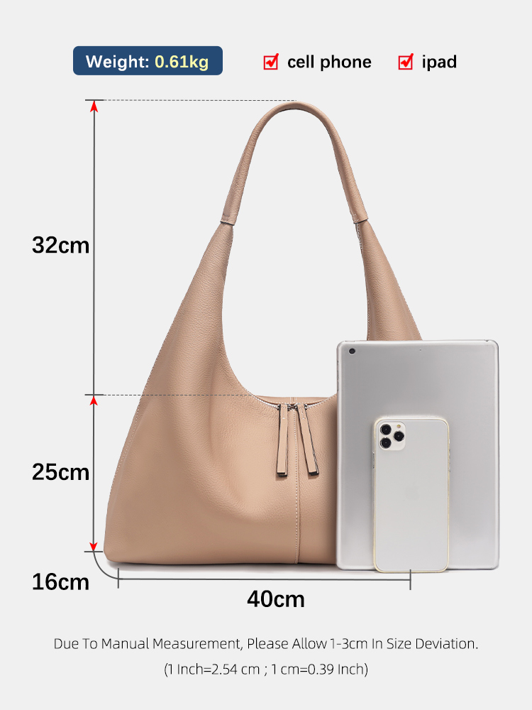 Zency 大容量トートバッグ本革ホーボーバッグ女性ハンドバ - Women'S Bags For Work のレビューと価格
