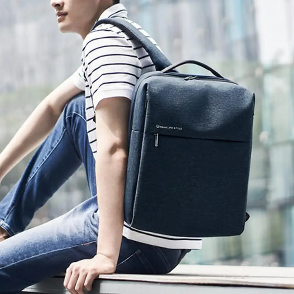 オリジナル Xiaomi Mi 女性男性アーバンバックパック - Women Bags Large のレビューと価格