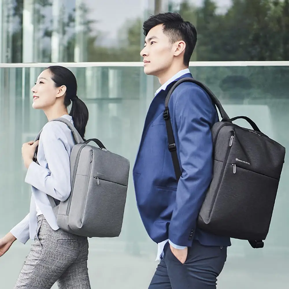 オリジナル Xiaomi Mi 女性男性アーバンバックパック - Women Bags Large のレビューと価格