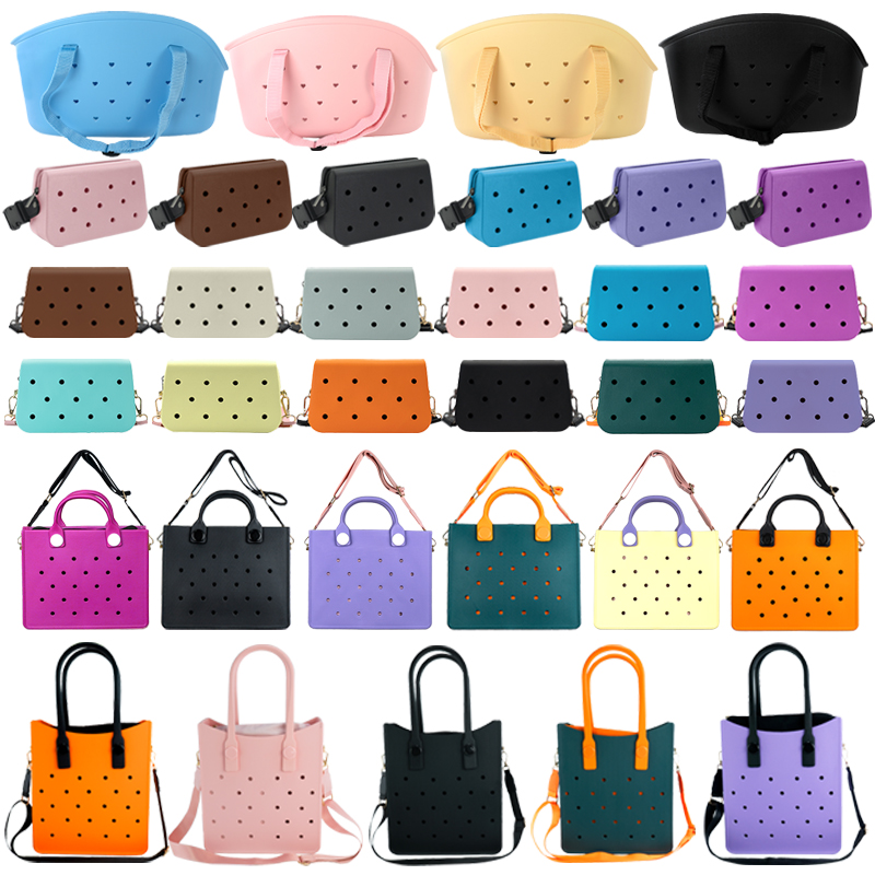 EVA トートバッグ旅行仕事防水ビーチバッグ女性ガールズファ - Women'S Bags For Work のレビューと価格