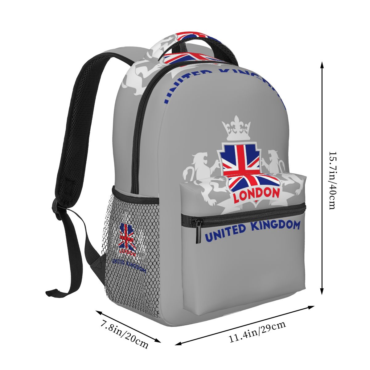 イギリスのユニオンジャック旗柄 ブリティッシュ学生用バックパ - Women Bags In Uk のレビューと価格