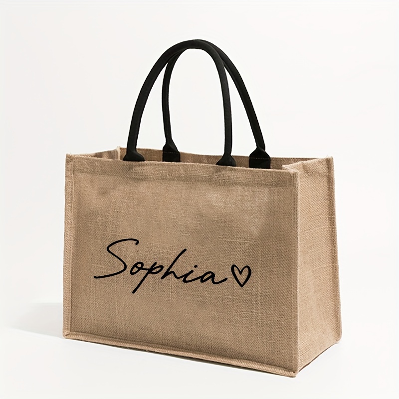 カスタムネームパターンショッピングパーソナライズされたビーチ - Women Bags Name のレビューと価格
