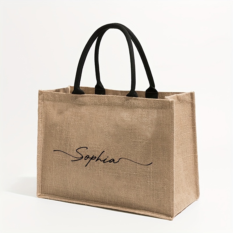 カスタムネームパターンショッピングパーソナライズされたビーチ - Women Bags Name のレビューと価格