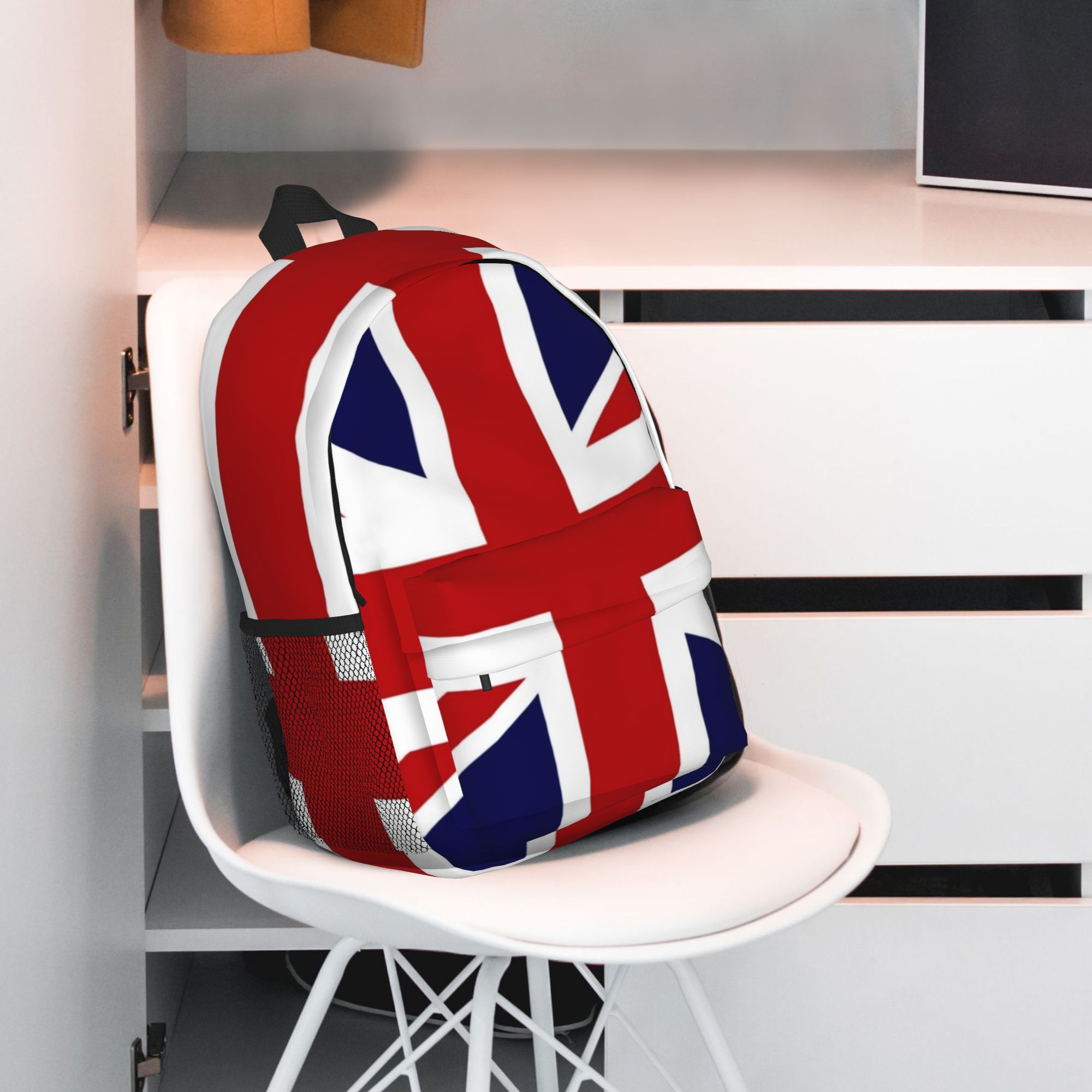 英国のユニオンジャック旗バックパックホットセールデイパック大 - Women Bags In Uk のレビューと価格