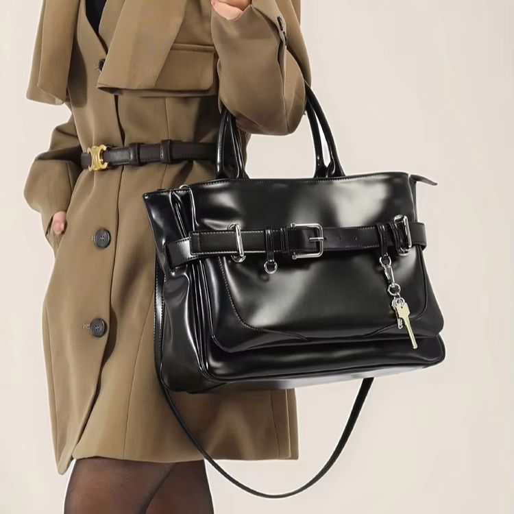 女性用カジュアル大容量ショルダーバッグ：デニムトートバッグ、 - Women Bags Leather のレビューと価格
