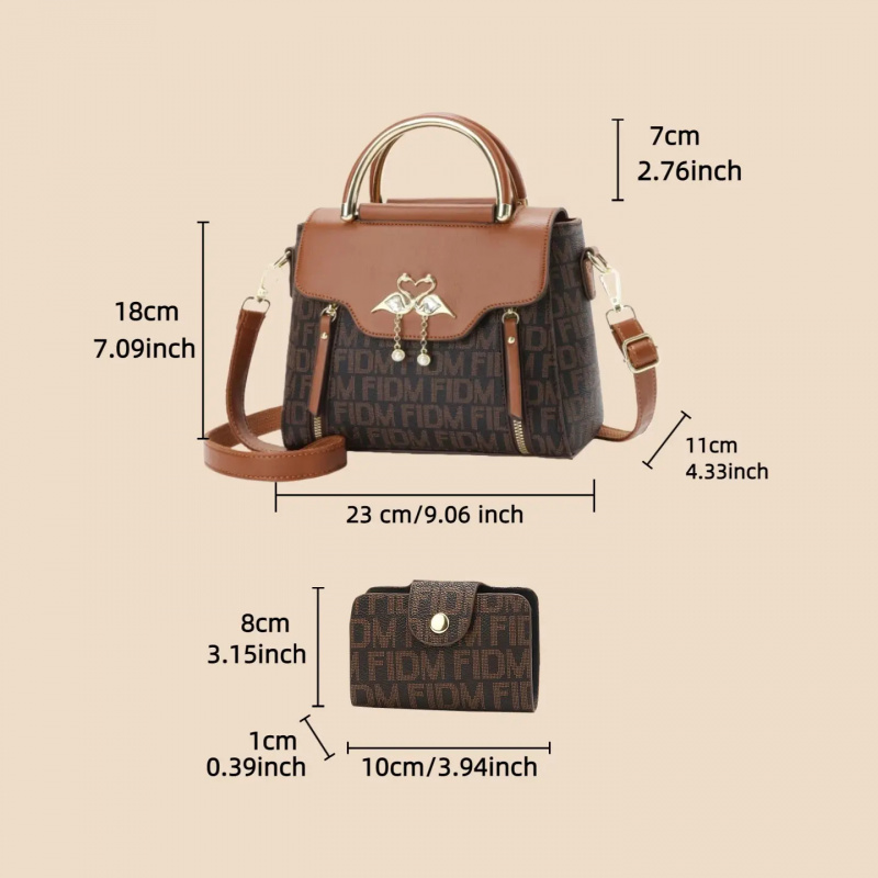 プリントレターバッグ、クロスボディバッグ、大容量、大きなバッ - Women Bags Gift のレビューと価格