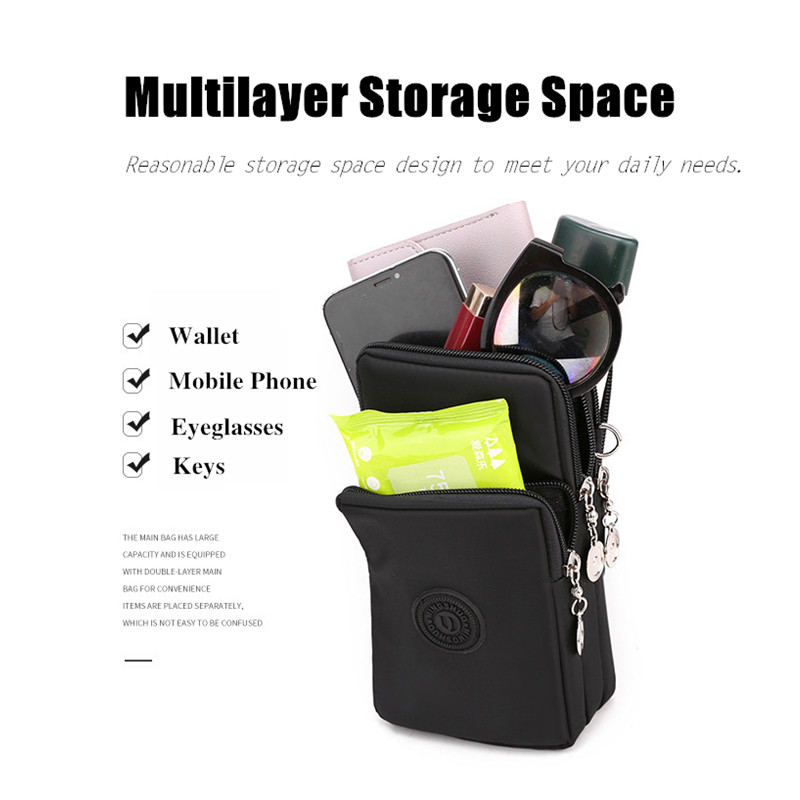 携帯電話バッグ レディース クロスボディ オックスフォード生 - Women Bags With Wallet のレビューと価格