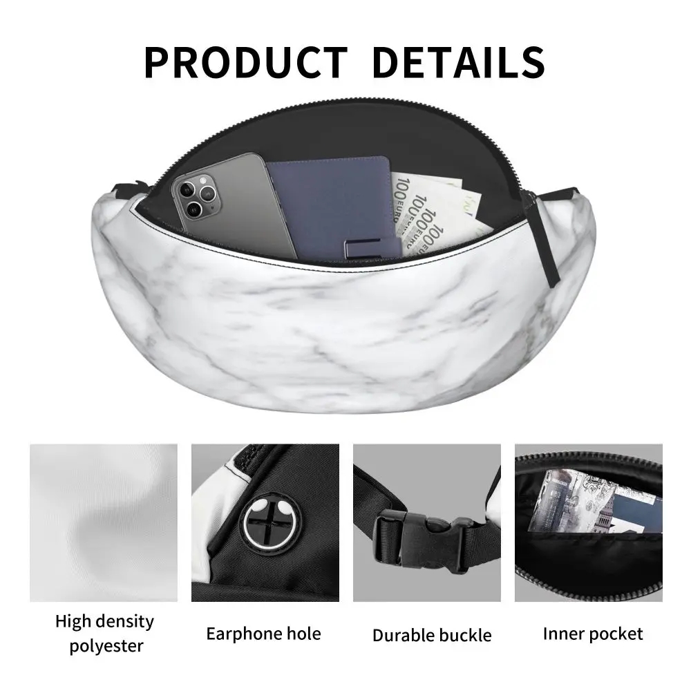 男性と女性のためのヘッドフォン穴付き調節可能なウエストバッグ - Women'S Bum Bags のレビューと価格