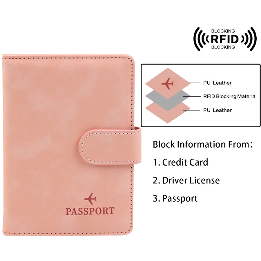 磁気ボタンパスポートカバーカバーネームカスタマイズ Rfid - Women Bags Name のレビューと価格