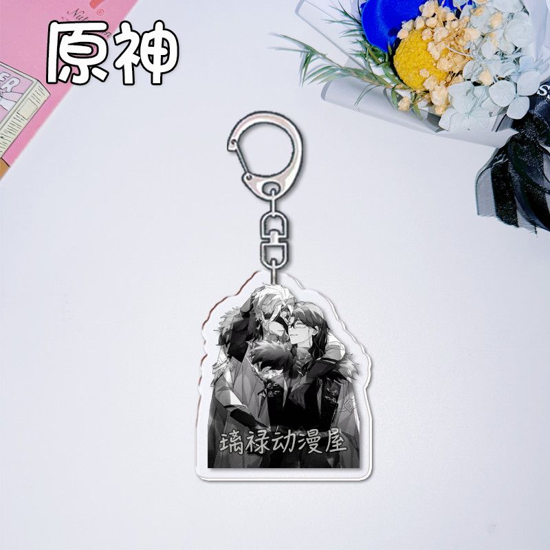 2 個原神インパクトキーホルダー女性用アクセサリーバッグドク - Women Bags Gift のレビューと価格