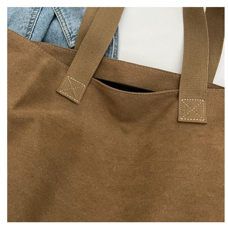レディースファッション キャンバストートバッグ 大容量 耐久 - Women Bags Sale のレビューと価格