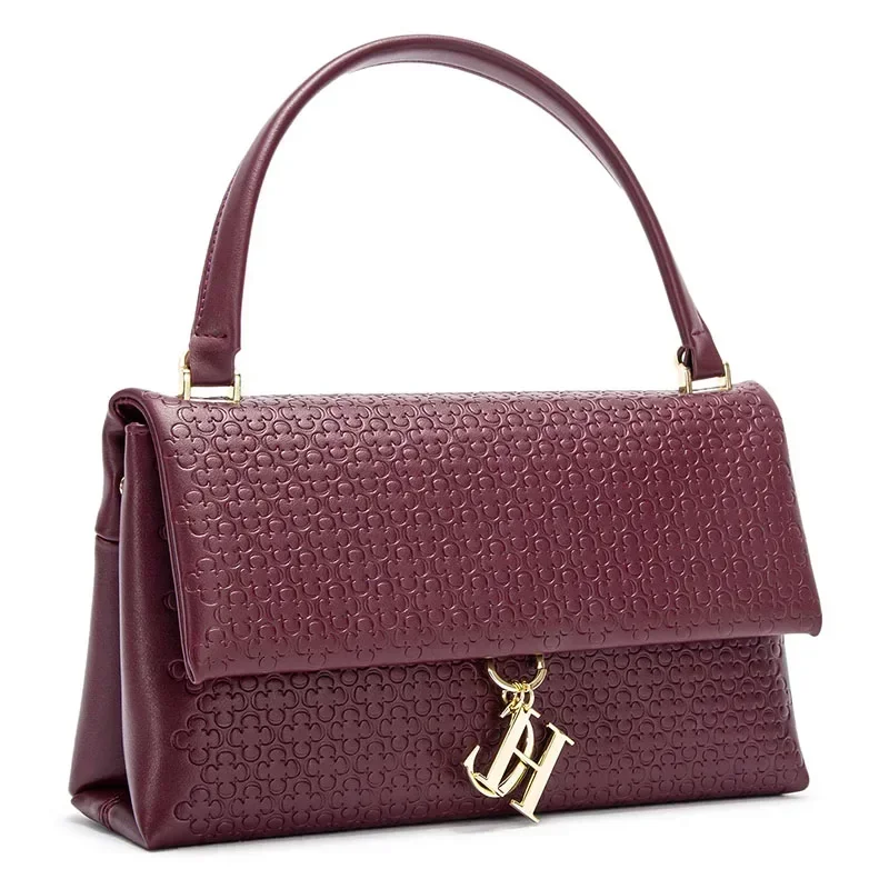 エレガントなハンドバッグ、モノグラム型押しメタルブランドペン - Women Bags Premium Brands のレビューと価格