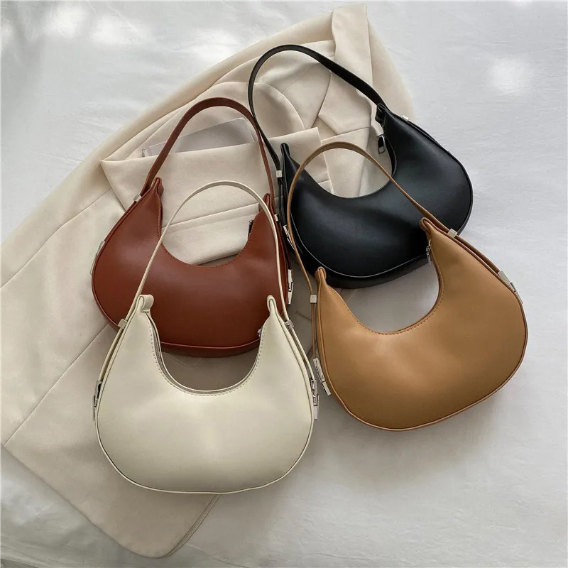 女性用脇の下バッグ 高級PUレザーショルダーバッグ 小さなク - Women Bags With Wallet のレビューと価格
