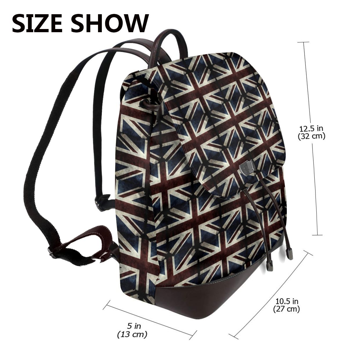 英国のユニオンジャック旗ブックバッグスクール学生バッグハイキ - Women Bags In Uk のレビューと価格
