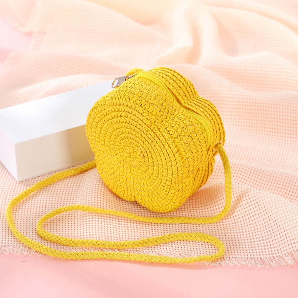 高品質の編み込みストローショルダーバッグ、キュートなトラベル - Woven Straw Bag のレビューと価格