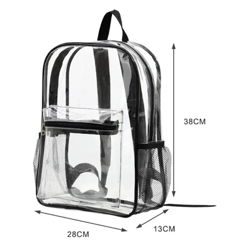 透明な PVC バックパックアウトドアスポーツフィットネスナ - Women Bags Large のレビューと価格