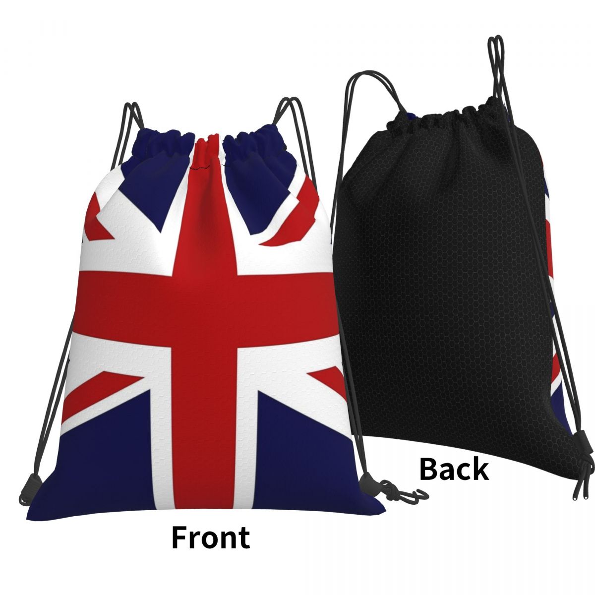 英国のユニオンジャック旗バックパックファッション巾着バッグス - Women Bags In Uk のレビューと価格