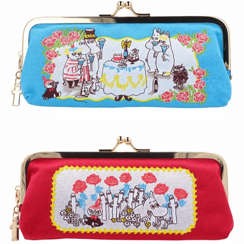 ホットアニメムーミンシリーズキャンバスメガネバッグ漫画キャラ - Women Bags Gift のレビューと価格