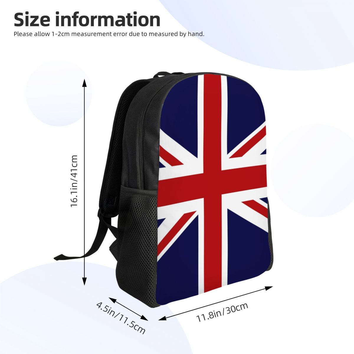 ユニオンジャック英国の国旗バックパックデイパック大容量男の子 - Women Bags In Uk のレビューと価格