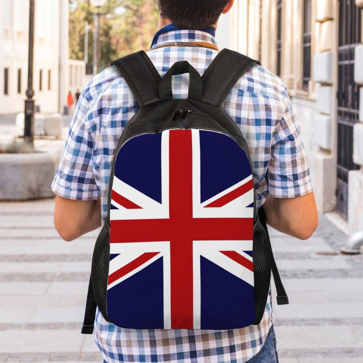 ユニオンジャック英国の国旗バックパックデイパック大容量男の子 - Women Bags In Uk のレビューと価格