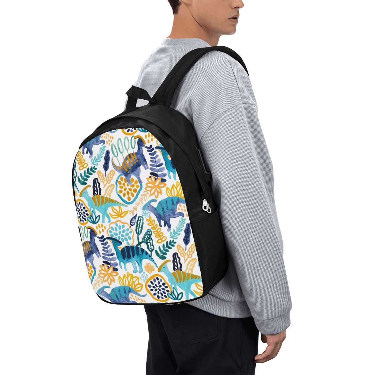 ガッシュパラサウロロフスバックパック旅行ノートブックバッグコ - Women Bags For College のレビューと価格