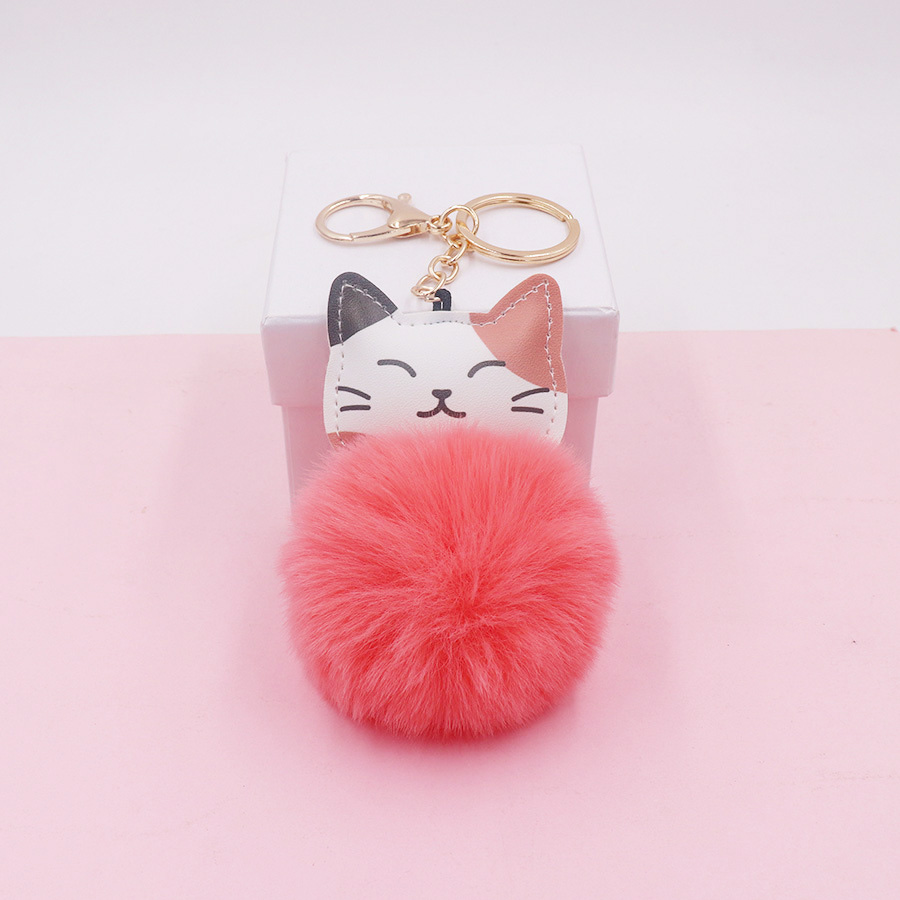 ファッション子猫色のぬいぐるみボールペンダントキーホルダー新 - Women Bags Pictures のレビューと価格
