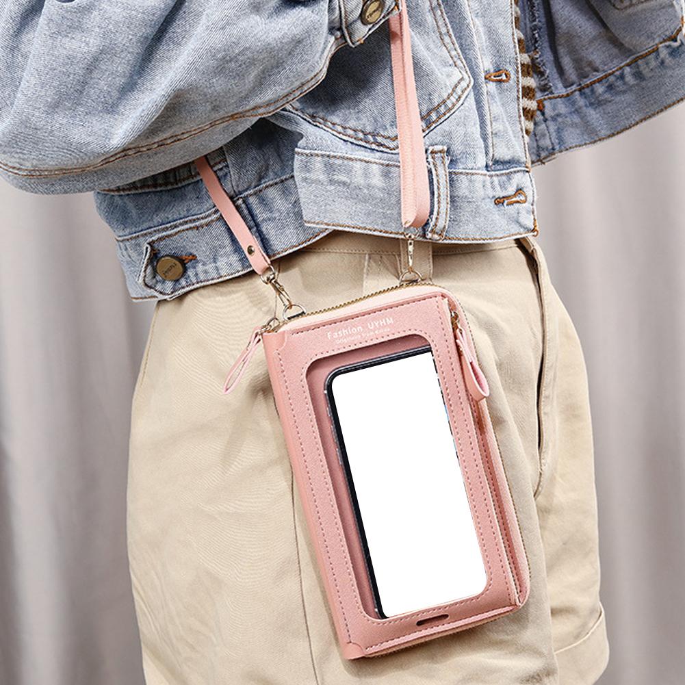 女性用バッグ ソフトレザー財布 タッチスクリーン携帯電話用財 - Women Bags With Wallet のレビューと価格