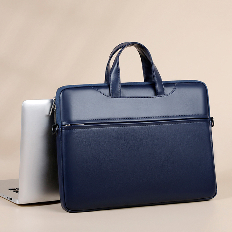 男性と女性のためのPUレザービジネスブリーフケース,大容量, - Women Bags Name のレビューと価格