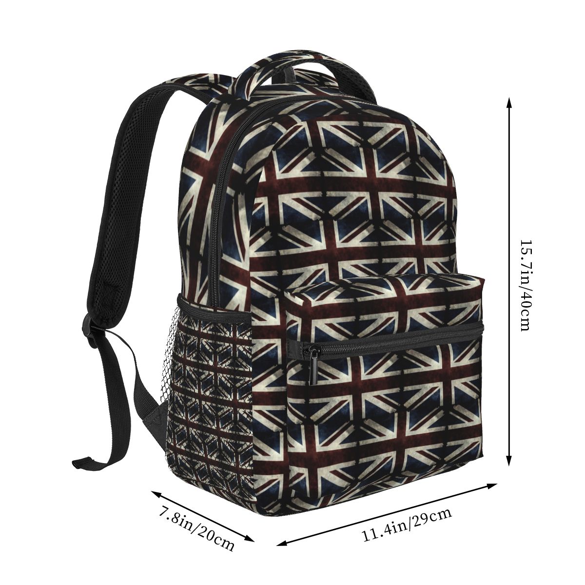 イギリスのユニオンジャック旗柄 学生用バックパック スクール - Women Bags In Uk のレビューと価格