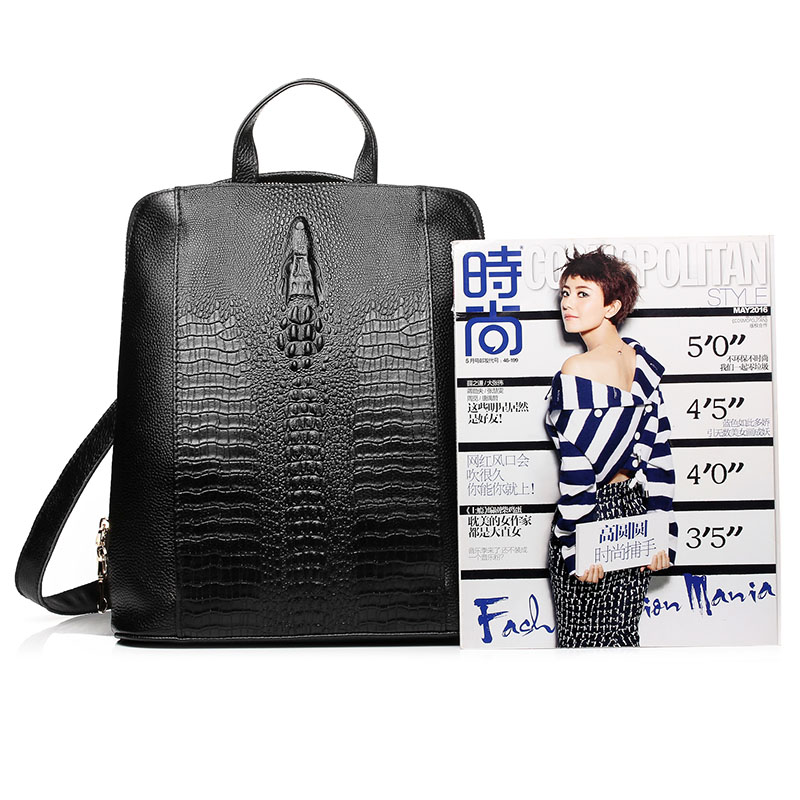 Zency レディース クロコダイルレザー バックパック 1 - Women'S Bags For Work のレビューと価格